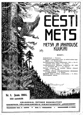 Eesti Mets ; 1 1944