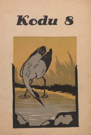 Kodu : perekondlik kirjanduse, teaduse ja kunsti ajakiri ; 8 1934-04