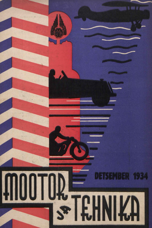 Mootor ja Tehnika : Eesti Moto-Klubi häälekandja ; 2 1934-12-21