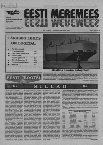 Eesti Meremees ; 11 1990
