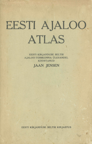 Eesti ajaloo atlas