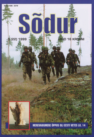 Sõdur : Eesti sõjandusajakiri ; 3(22) 1999