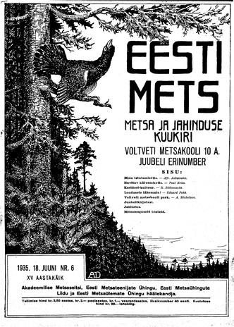 Eesti Mets ; 6 1935
