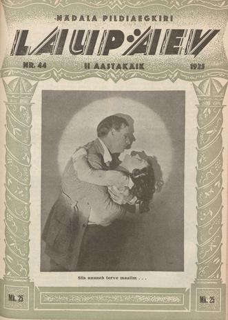 Laupäev : nädala pildileht ; 44 1925