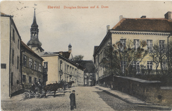 Reval : Douglas-Strasse auf d. Dom