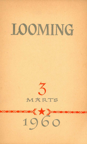 Looming ; 3 1960-03