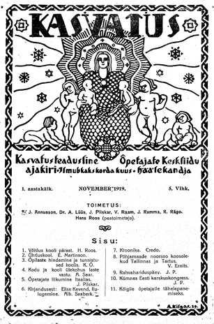 Kasvatus ; 5 1919-11