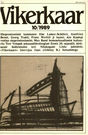Vikerkaar ; 10 1989