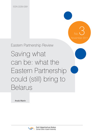 Saving what can be: what the Eastern Partnership could (still) bring to Belarus ; (Eastern Partnership review, 3)