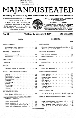 Majandusteated ; 44 1937-11-02
