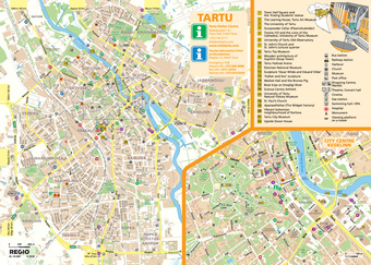 Tartu ; City centre = Kesklinn 2019