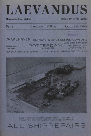 Laevandus ; 2 1938-02