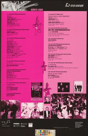 Märts 2004 : kontserdid Tallinnas