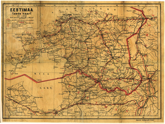 Eestimaa teede kaart