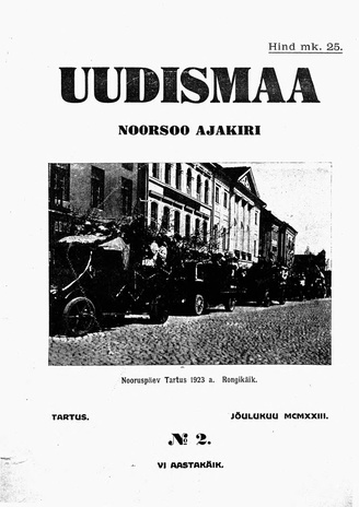 Uudismaa ; 2 1923-12