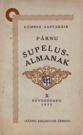 Pärnu supelus-almanak : suvehooaeg ; 1935