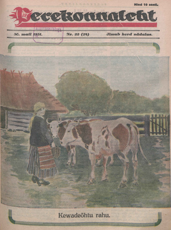 Perekonnaleht : mitmesuguse sisuga ajaviiteajakiri ; 22 (24) 1931-05-30