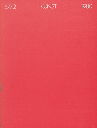 Kunst ; 57-2 1980