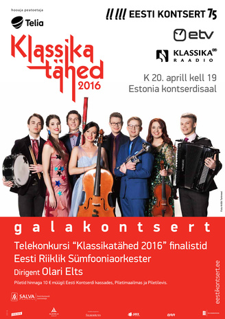 Klassikatähed 2016 : galakontsert 