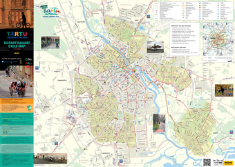 Tartu jalgrattakaart = cycle map 2012 