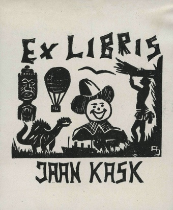 Ex libris Jaan Kask 