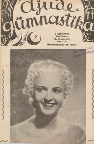 Ajude Gümnastika : ristsõnamõistatuste ajakiri ; 2 1937-01-14
