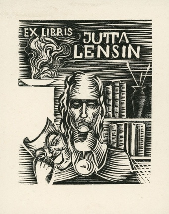 Ex libris Jutta Lensin 