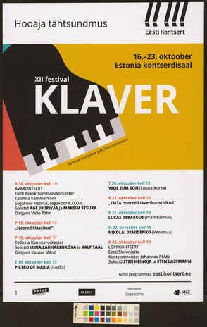 Klaver : XII festival 