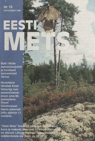 Eesti Mets ; 10 (73) 1998-10