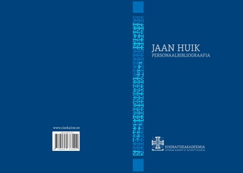 Jaan Huik. Personaalbibliograafia 