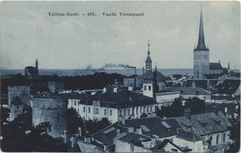 Tallinn Eesti. 202, Vaade Toompäält