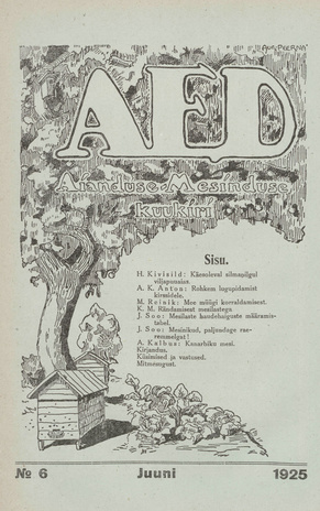 Aed : aianduse ajakiri ; 6 1925-06