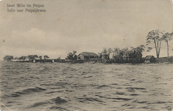 Insel Sallo im Peipus : Sallo saar Peipsijärwes 
