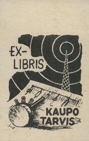 Ex libris Kaupo Tarvis