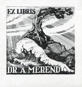 Ex libris dr. A. Merend 