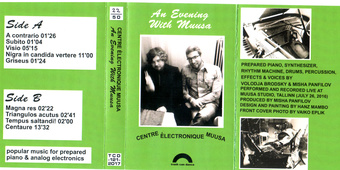 An Evening with Muusa : popular music for prepared piano and analog electronics 