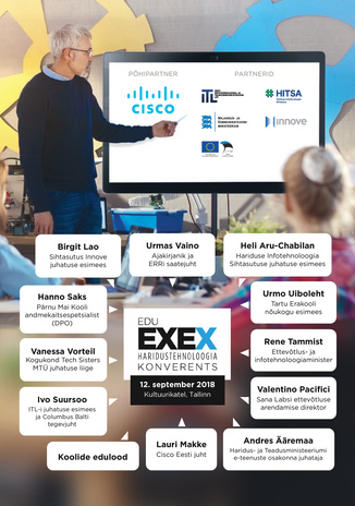 Edu EXEX : haridustehnoloogia konverents : 12. september 2018, Kultuurikatel, Tallinn