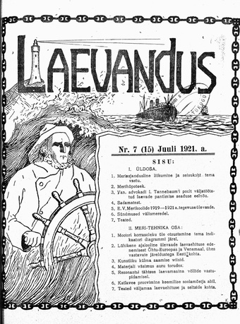 Laevandus ; 7 (15) 1921-07