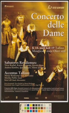 Concerto delle dame : Saltatores Revalienses, Accentus Tallinn 