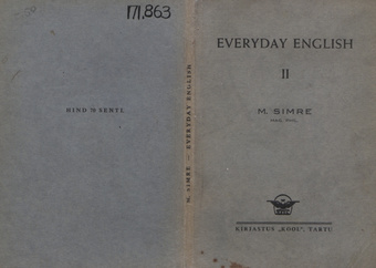 Everyday English : inglise kõneharjutuste käsiraamat. II 