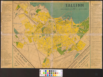 Tallinn : [linnaplaan (ajalehe? lisa)]