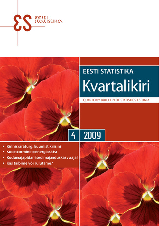 Eesti Statistika Kvartalikiri ; 4 2009
