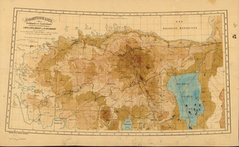 Hypsometrische karte Ehstland's und Nord Livland's