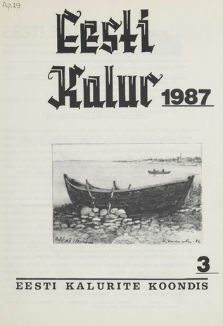 Eesti Kalur ; 3 1987-07