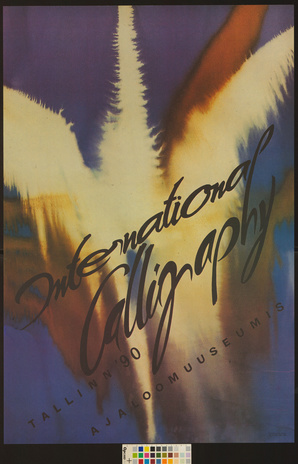 International calligraphy Tallinn '90