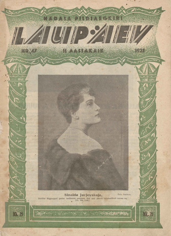 Laupäev : nädala pildileht ; 47 1925