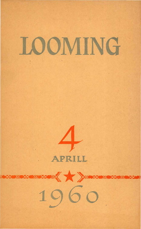 Looming ; 4 1960-04