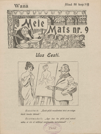 Vana Meie Mats : nalja- ja pilkekunsti nädalkiri ; 9 1919