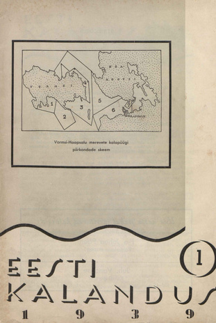 Eesti Kalandus : kalanduslik kuukiri ; 1 1939-01