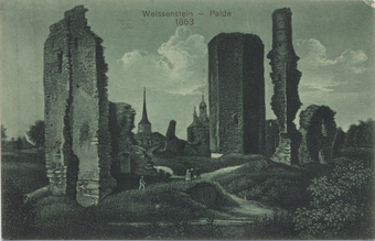 Weissenstein : Paide : 1863